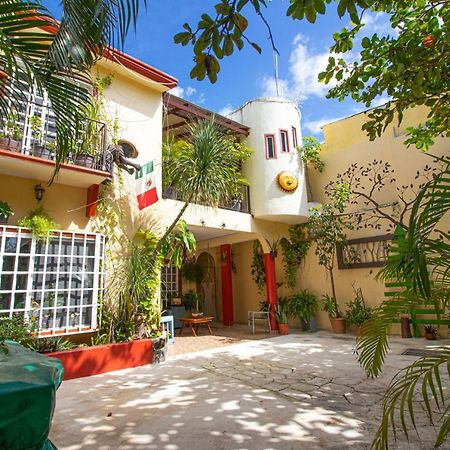 La Casa Del Almendro Hotel Playa del Carmen Buitenkant foto