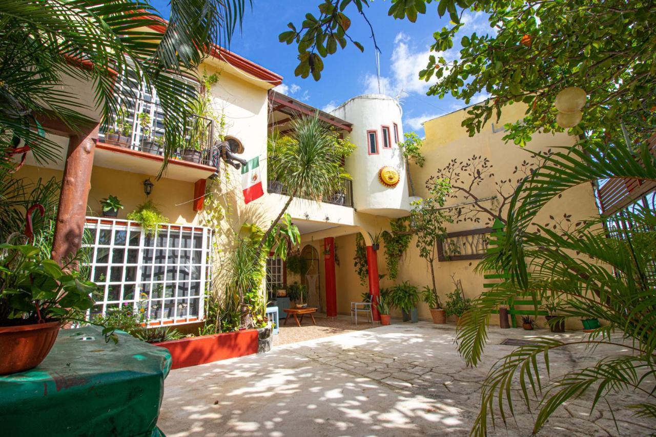 La Casa Del Almendro Hotel Playa del Carmen Buitenkant foto