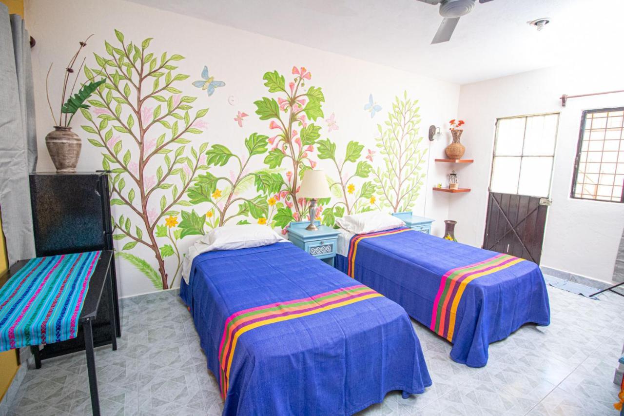 La Casa Del Almendro Hotel Playa del Carmen Buitenkant foto