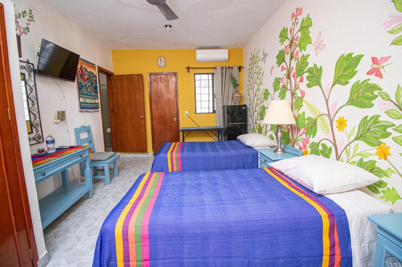 La Casa Del Almendro Hotel Playa del Carmen Buitenkant foto