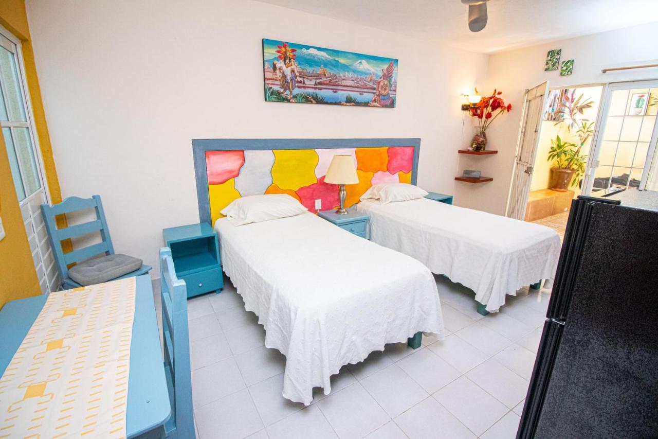 La Casa Del Almendro Hotel Playa del Carmen Buitenkant foto